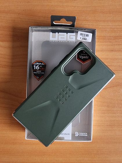 ขายครับผมเคสแท้ UAG S22Ultra UAG Civilian Series สี Olive Drab เขียวสลับส้ม Galaxy S22 Ultra 690บ. รูปที่ 8