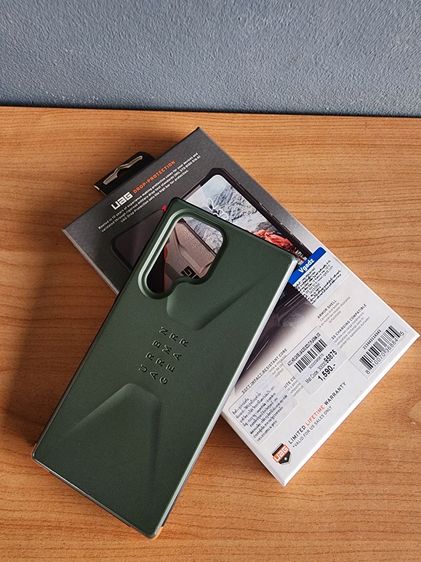 ขายครับผมเคสแท้ UAG S22Ultra UAG Civilian Series สี Olive Drab เขียวสลับส้ม Galaxy S22 Ultra 690บ. รูปที่ 9