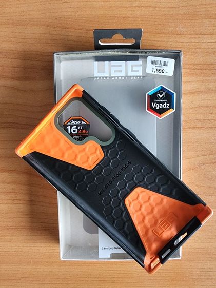 ขายครับผมเคสแท้ UAG S22Ultra UAG Civilian Series สี Olive Drab เขียวสลับส้ม Galaxy S22 Ultra 690บ. รูปที่ 7
