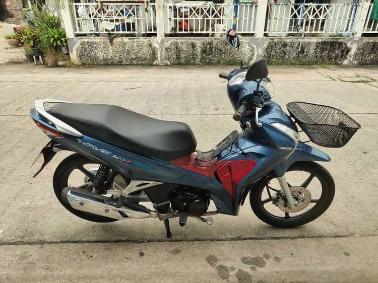 🛵ยังไงก็ขาย WAVE 125i ปี 63 เครื่องดี สีสวย สตาร์ทมือ รถบ้านพร้อมใช้งาน เปลี่ยนน้ำมันเครื่องฟรี ส่งฟรี 30 กิโล รูปที่ 3
