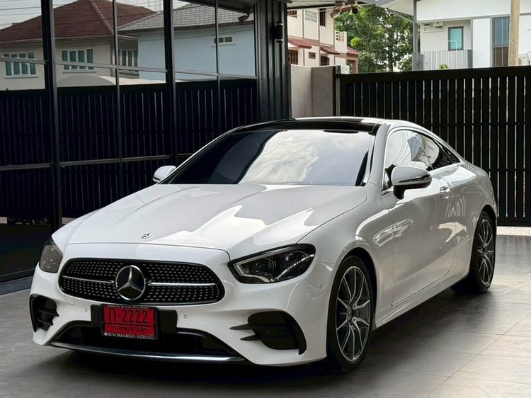 รถ Mercedes-Benz E-Class E200 สี ขาว