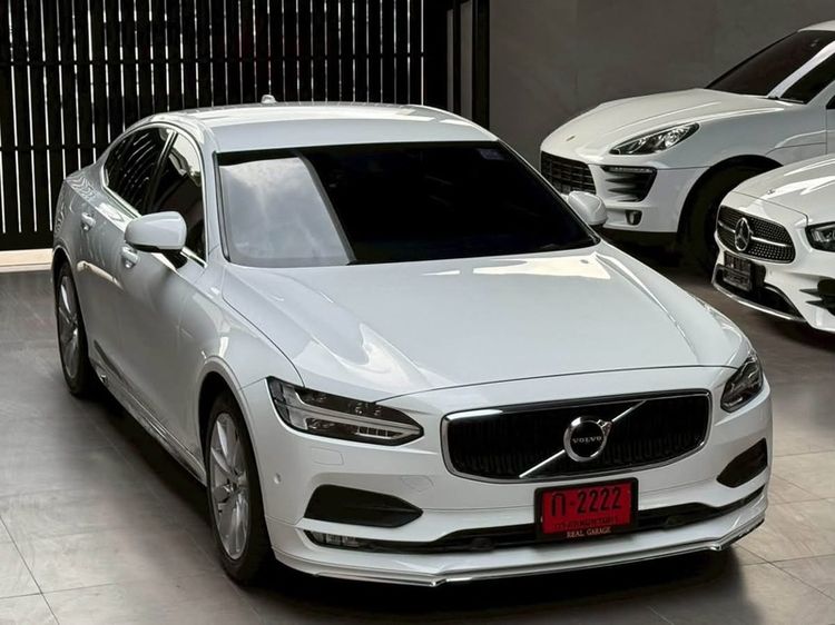 Volvo S90 2018 2.0 D4 Inscription Sedan ดีเซล ไม่ติดแก๊ส เกียร์อัตโนมัติ ขาว รูปที่ 2