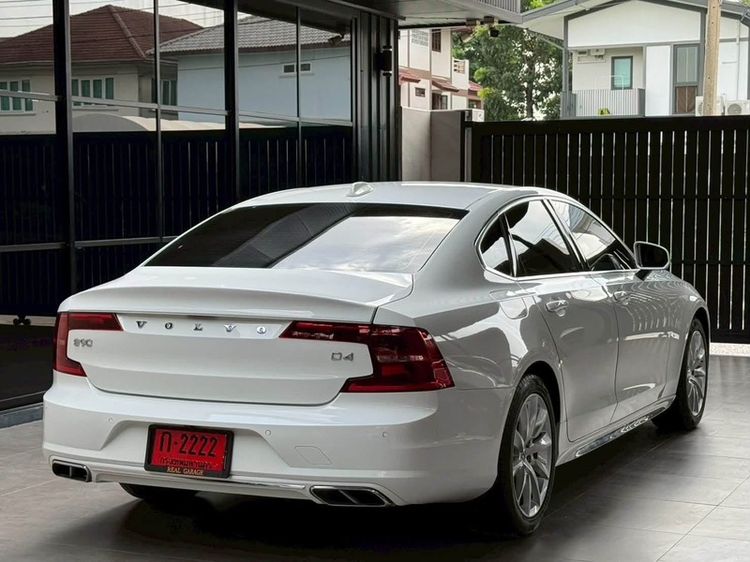 Volvo S90 2018 2.0 D4 Inscription Sedan ดีเซล ไม่ติดแก๊ส เกียร์อัตโนมัติ ขาว รูปที่ 4