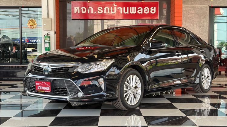 รถ Toyota Camry 2.5 Hybrid Premium สี ดำ