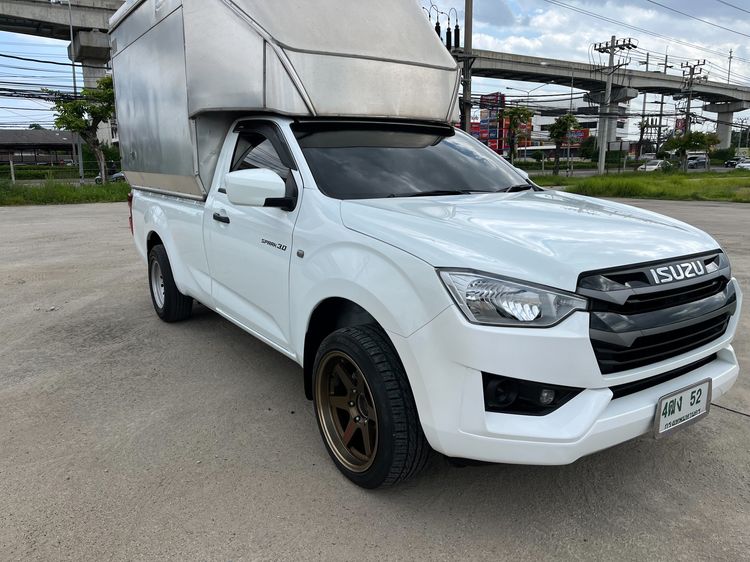 Isuzu D-MAX 2023 3.0 S Pickup ดีเซล ไม่ติดแก๊ส เกียร์ธรรมดา ขาว รูปที่ 3
