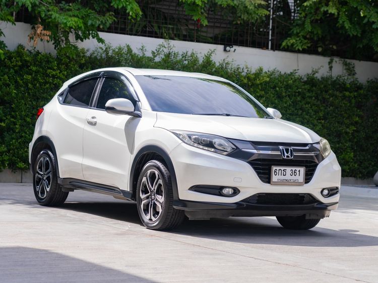 Honda HR-V 2017 1.8 E Utility-car เบนซิน ไม่ติดแก๊ส เกียร์อัตโนมัติ ขาว