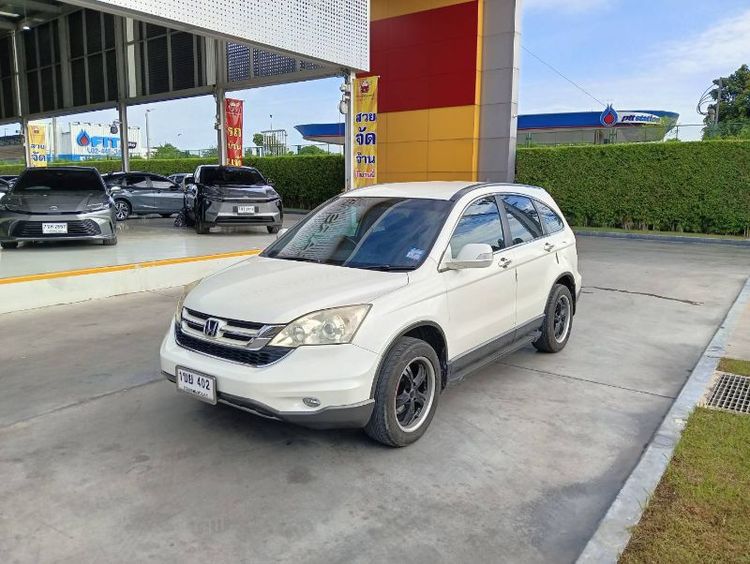 Honda CR-V 2011 2.4 E Utility-car เบนซิน ไม่ติดแก๊ส เกียร์อัตโนมัติ ขาว รูปที่ 3