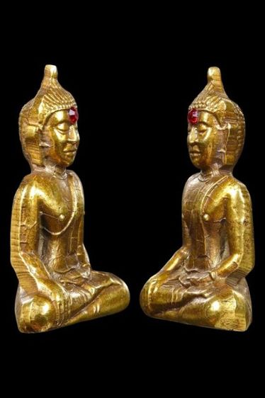 พระกริ่ง หลวงพ่อพระใส รุ่นแรก พิมพ์หน้ายักษ์ ปี พ.ศ. 2505 รูปที่ 4