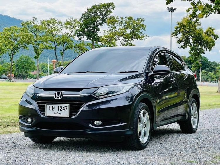 Honda HR-V 2015 1.8 E Utility-car เบนซิน ไม่ติดแก๊ส เกียร์อัตโนมัติ เทา