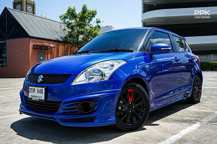 รถ Suzuki Swift 1.2 GLX สี น้ำเงิน