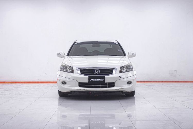 Honda Accord 2010 2.0 E Sedan เบนซิน ไม่ติดแก๊ส เกียร์อัตโนมัติ ขาว รูปที่ 4