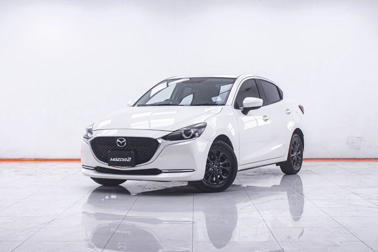 Mazda Mazda 2 2021 1.3 Skyactiv-G S Leather Sedan Sedan เบนซิน ไม่ติดแก๊ส เกียร์อัตโนมัติ ขาว