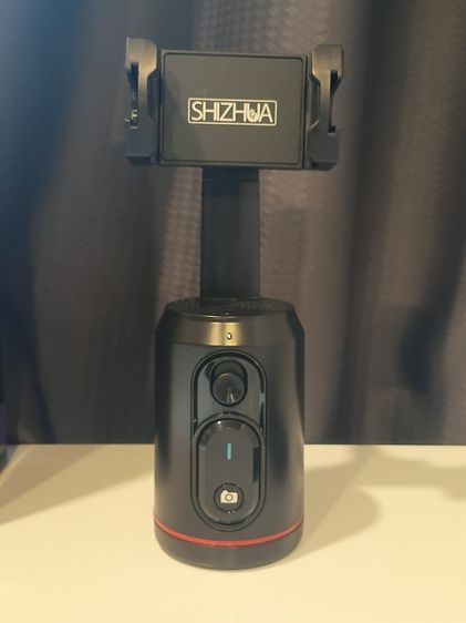 ขาตั้งกล้องเซลฟี่อัจฉริยะ SHIZHUA K02 ติดตามใบหน้า 360 องศา รูปที่ 4