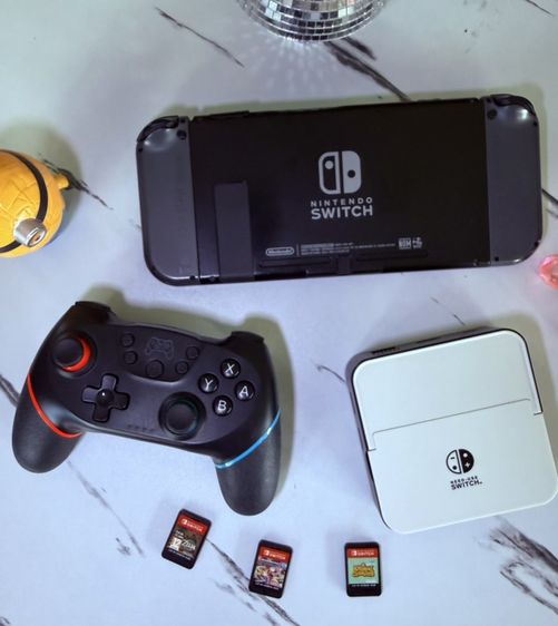 🔥🎮 Nintendo Switch + Pro Controller ครบชุด🔥