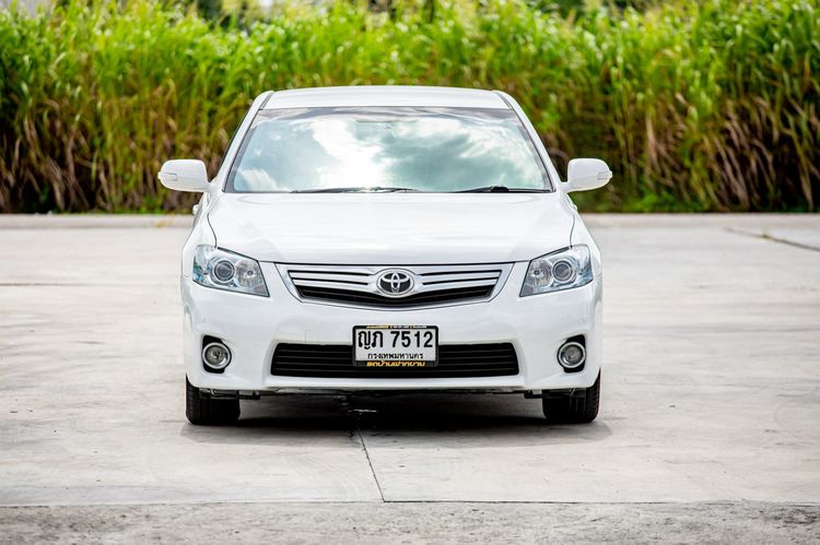 Toyota Camry 2011 2.4 Hybrid Sedan เบนซิน เกียร์อัตโนมัติ ขาว รูปที่ 2