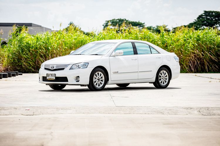 Toyota Camry 2011 2.4 Hybrid Sedan เบนซิน เกียร์อัตโนมัติ ขาว รูปที่ 4