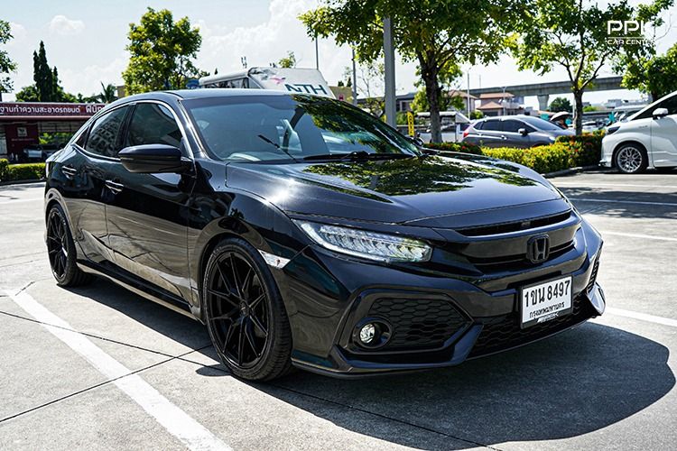 Honda Civic 2017 1.5 Turbo Sedan เบนซิน ไม่ติดแก๊ส เกียร์อัตโนมัติ ดำ รูปที่ 3