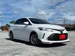 Toyota Vios 1.5 E Dual AT ปี 2018 เครื่องฝาขาว ประหยัดน้ำมัน 
