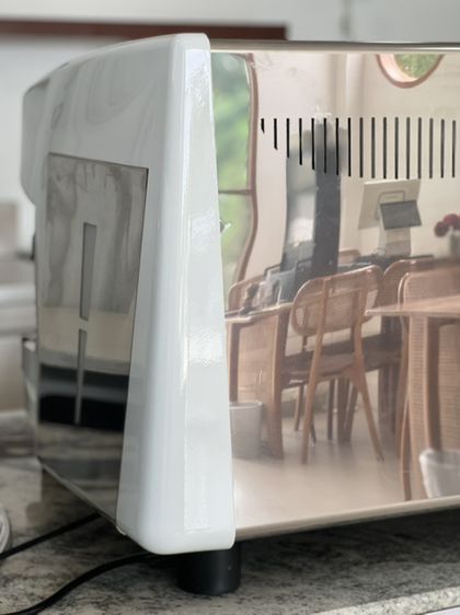 เครื่องชงกาแฟ 2 หัว Margister Delta จากอิตาลี พร้อมเครื่องบด รูปที่ 4