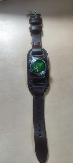 นาฬิกาวินเทจ CAMY Geneva Swiss Made 17 Jewels ไขลาน พร้อมสาย-หนังฟอกฝาดอิตาลี (ของใหม่) งาน Handmade รูปที่ 2