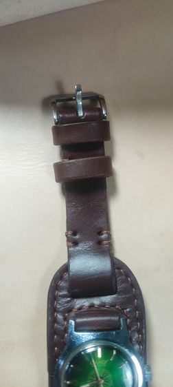 นาฬิกาวินเทจ CAMY Geneva Swiss Made 17 Jewels ไขลาน พร้อมสาย-หนังฟอกฝาดอิตาลี (ของใหม่) งาน Handmade รูปที่ 5