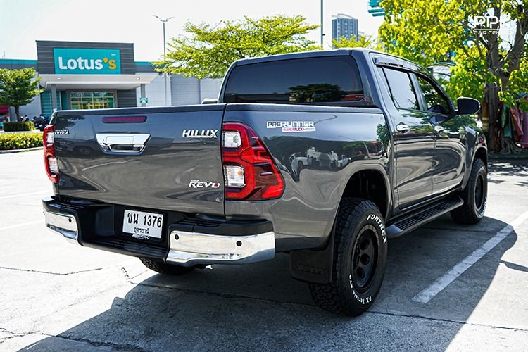 Toyota Hilux Revo 2022 Double Cab 2.4 Mid Prerunner Pickup ดีเซล ไม่ติดแก๊ส เกียร์ธรรมดา เทา รูปที่ 4