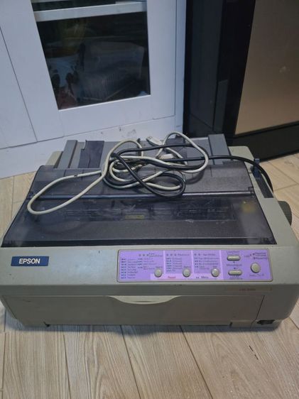 พริ้นเตอร์แบบจุด EPSON LQ-590 (มือสอง) เครื่องพิมพ์ใบกำกับภาษี สลิปเงินเดือน กระดาษลอกลาย พิมพ์ได้สูงสุด 6 ก๊อปปี้