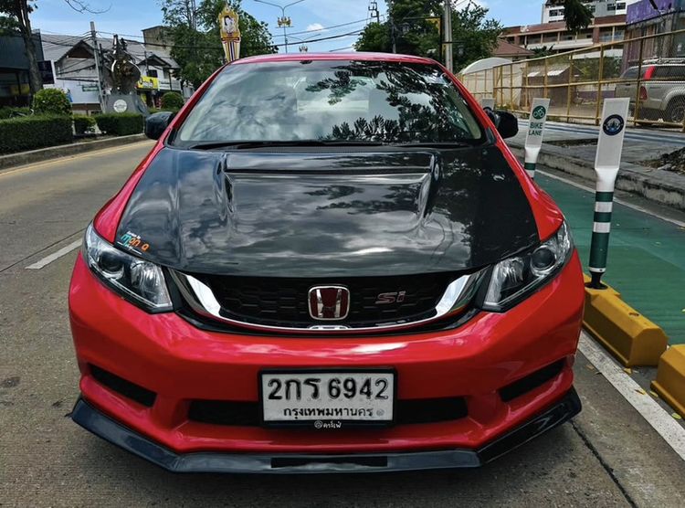 รถ Honda Civic 1.8 ES i-VTEC สี แดง