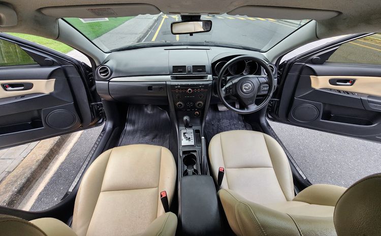Mazda Mazda3 2008 1.6 Spirit Sports Sedan เบนซิน เกียร์อัตโนมัติ ดำ รูปที่ 4