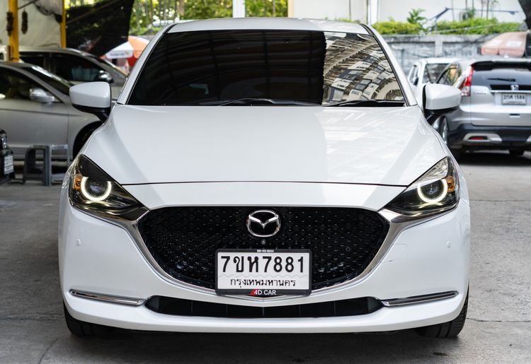 รถ Mazda Mazda 2 1.3 Skyactiv-G S Leather Sedan สี ขาว