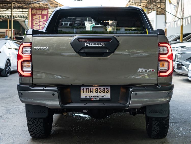 Toyota Hilux Revo 2021 Double Cab 4x4 2.8 Rocco Pickup ดีเซล ไม่ติดแก๊ส เกียร์อัตโนมัติ น้ำตาล รูปที่ 4