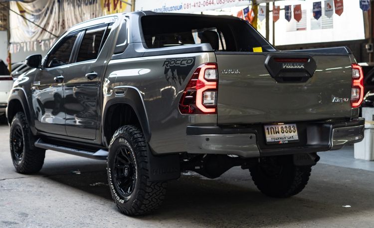 Toyota Hilux Revo 2021 Double Cab 4x4 2.8 Rocco Pickup ดีเซล ไม่ติดแก๊ส เกียร์อัตโนมัติ น้ำตาล รูปที่ 3