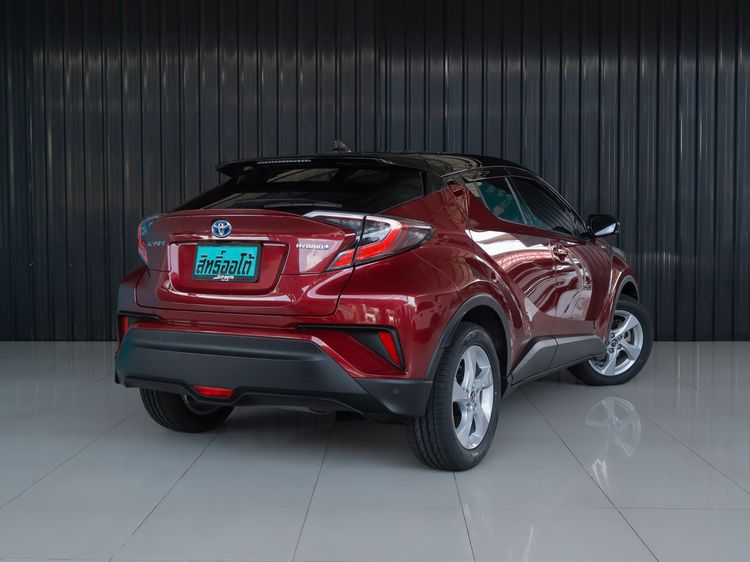 Toyota C-HR 2019 1.8 Hybrid Hi Utility-car ไฮบริด ไม่ติดแก๊ส เกียร์อัตโนมัติ แดง รูปที่ 4