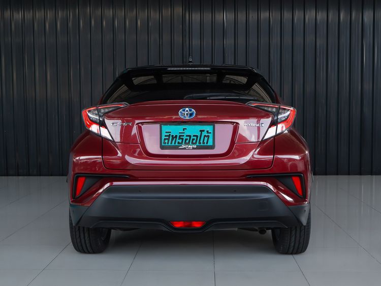 Toyota C-HR 2019 1.8 Hybrid Hi Utility-car ไฮบริด ไม่ติดแก๊ส เกียร์อัตโนมัติ แดง รูปที่ 3