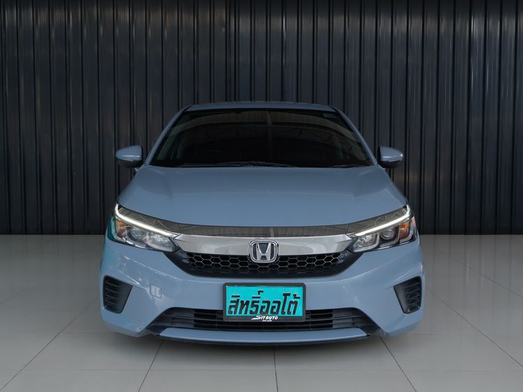 Honda City 2021 1.0 SV Sedan เบนซิน ไม่ติดแก๊ส เกียร์อัตโนมัติ เทา รูปที่ 2