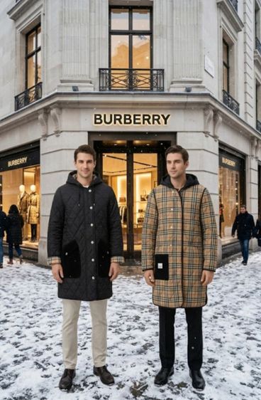 อื่นๆ เสื้อโค้ท อื่นๆ ดำ แขนยาว burberry