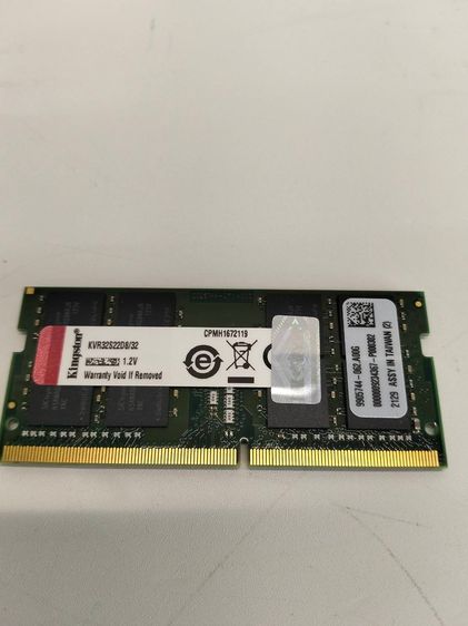 RAM Notebook Kingston DDR4 32GB Bus 3200 รูปที่ 2