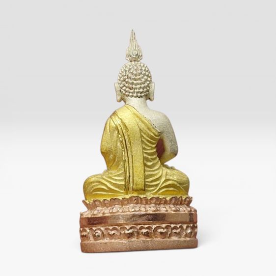 พระนิรันตราย เนื้อเงินสามกษัตริย์ พิมพ์เล็ก 200 ปี พระจอมเกล้าฯ โครงการบูรณะฯ โบราณสถาน วัดมกุฏกษัตริยาราม ปี2547 พร้อมกล่องเดิม รูปที่ 4