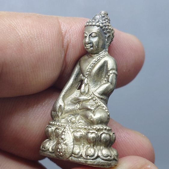 พระกริ่งนวปทุม ภปร เนื้อเงิน วัดปทุมวนาราม พ.ศ.2535 พร้อมกล่องเดิม รับประกันแท้ นิยม สร้างน้อย หายาก รูปที่ 5