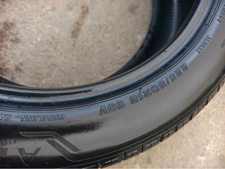 ยาง bridgestone 225 50 18 ปี 25 ชุดละ 5,000 บาท รูปที่ 10