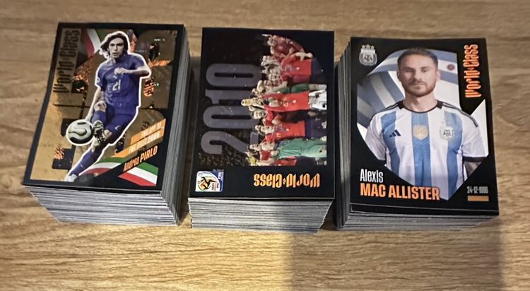 สติ๊กเกอร์สะสม นักฟุตบอล World Class (PANINI) 299 ใบ