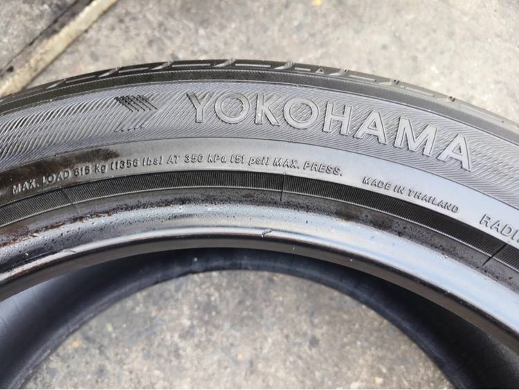 ยาง yokohama advance DB 215 50 17 ปี 25 ชุดละ 5,000 บาทครับ รูปที่ 10