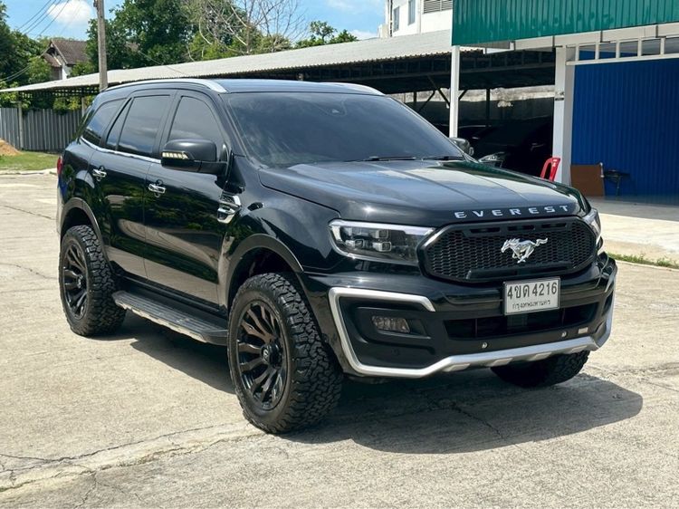 รถ Ford Everest 2.0 Titanium Plus 4WD สี ดำ