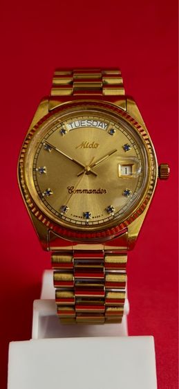 นาฬิกา mido captain รุ่น 8299-1 หมายเลขเครื่อง 10018832