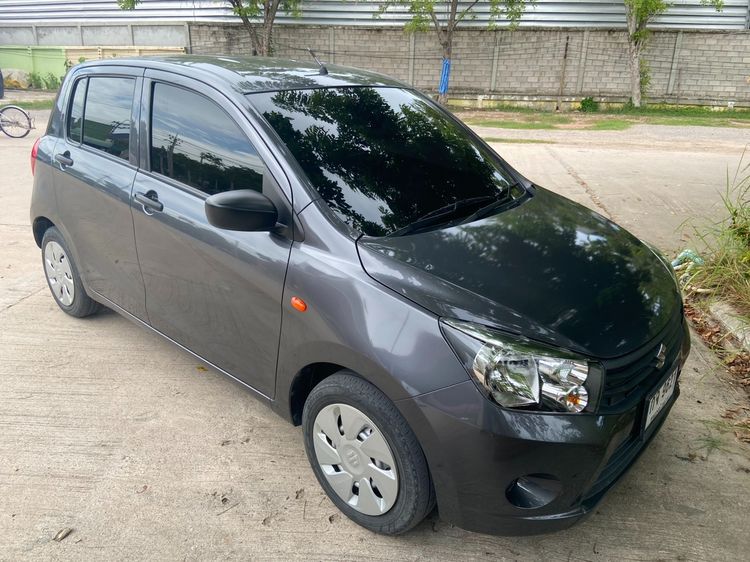 Suzuki Celerio 2023 1.0 GA Sedan เบนซิน ไม่ติดแก๊ส เกียร์ธรรมดา เทา รูปที่ 2