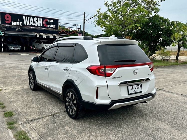 Honda BR-V 2019 1.5 SV Utility-car เบนซิน ไม่ติดแก๊ส เกียร์อัตโนมัติ ขาว รูปที่ 3