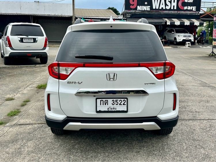 Honda BR-V 2019 1.5 SV Utility-car เบนซิน ไม่ติดแก๊ส เกียร์อัตโนมัติ ขาว รูปที่ 4