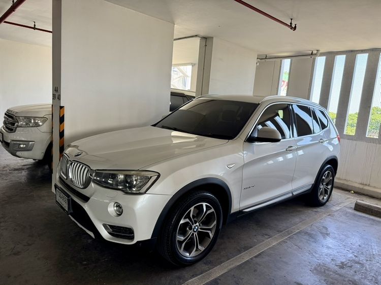 BMW X3 2016 2.0 xDrive20d Highline 4WD Utility-car ดีเซล เกียร์อัตโนมัติ ขาว รูปที่ 2