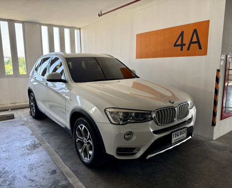 BMW X3 2016 2.0 xDrive20d Highline 4WD Utility-car ดีเซล เกียร์อัตโนมัติ ขาว