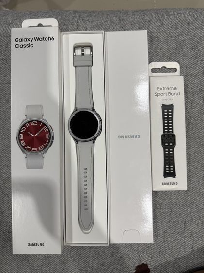 Samsung watch 6 classic 43mm BT (อุปกรณ์และกล่องครบ)